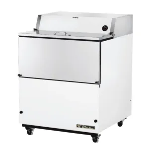 True TMC-34-HC Milk Cooler w/ Top & Side Access - (512) Half Pint Carton Capacity. 115v