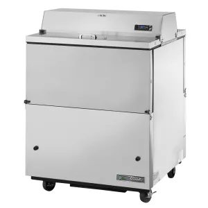 True TMC-34-S-DS-HC Milk Cooler w/ Top & Side Access - (512) Half Pint Carton Capacity. 115v