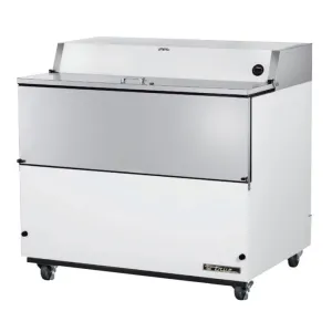 True TMC-49-HC Milk Cooler w/ Top & Side Access - (768) Half Pint Carton Capacity. 115v