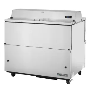 True TMC-49-S-DS-HC Milk Cooler w/ Top & Side Access - (768) Half Pint Carton Capacity. 115v