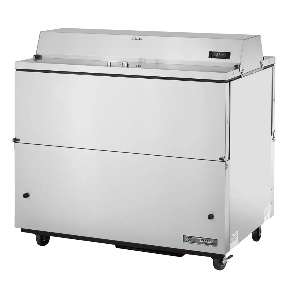 True TMC-49-S-DS-HC Milk Cooler w/ Top & Side Access - (768) Half Pint Carton Capacity. 115v