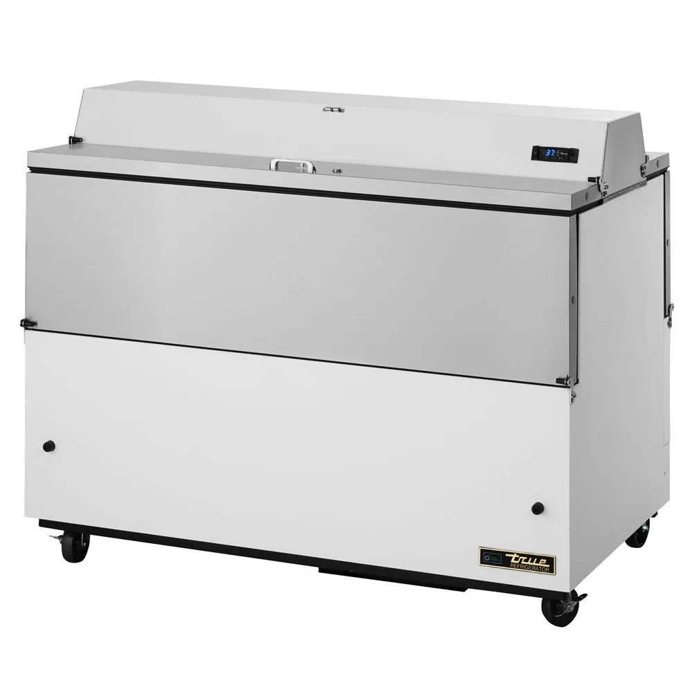 True TMC-58-DS-HC Milk Cooler w/ Top & Side Access - (1024) Half Pint Carton Capacity. 115v