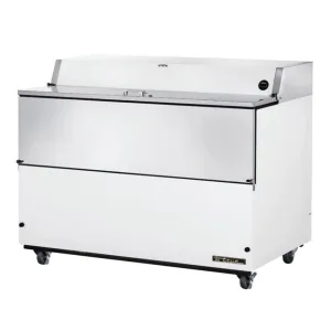 True TMC-58-HC Milk Cooler w/ Top & Side Access - (1024) Half Pint Carton Capacity. 115v
