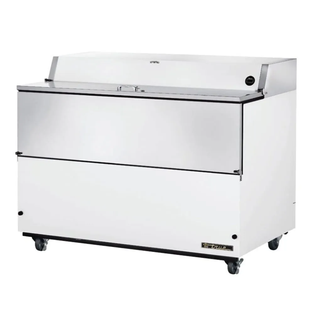 True TMC-58-HC Milk Cooler w/ Top & Side Access - (1024) Half Pint Carton Capacity. 115v