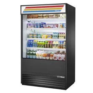True TOAM-48-HC~TSL01 48 Vertical Open Air Cooler w/ (5) Levels. 208-230v/1ph