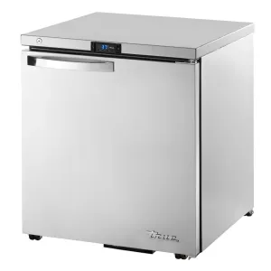 True TUC-27-HC~SPEC3. Commercial 27 W Undercounter Refrigerator w/ (1) Section & (1) Door. 115v