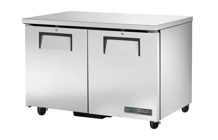 True TUC-48-HC~SPEC3 48 W Undercounter Refrigerator w/ (2) Sections & (2) Doors. 115v