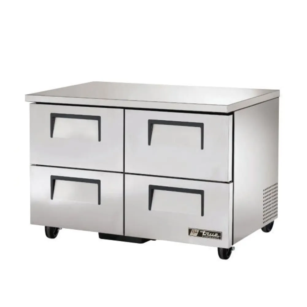 True TUC-48F-D-4-HC 48 1/2 W Undercounter Freezer w/ (4) Sections & (4) Drawers. 115v