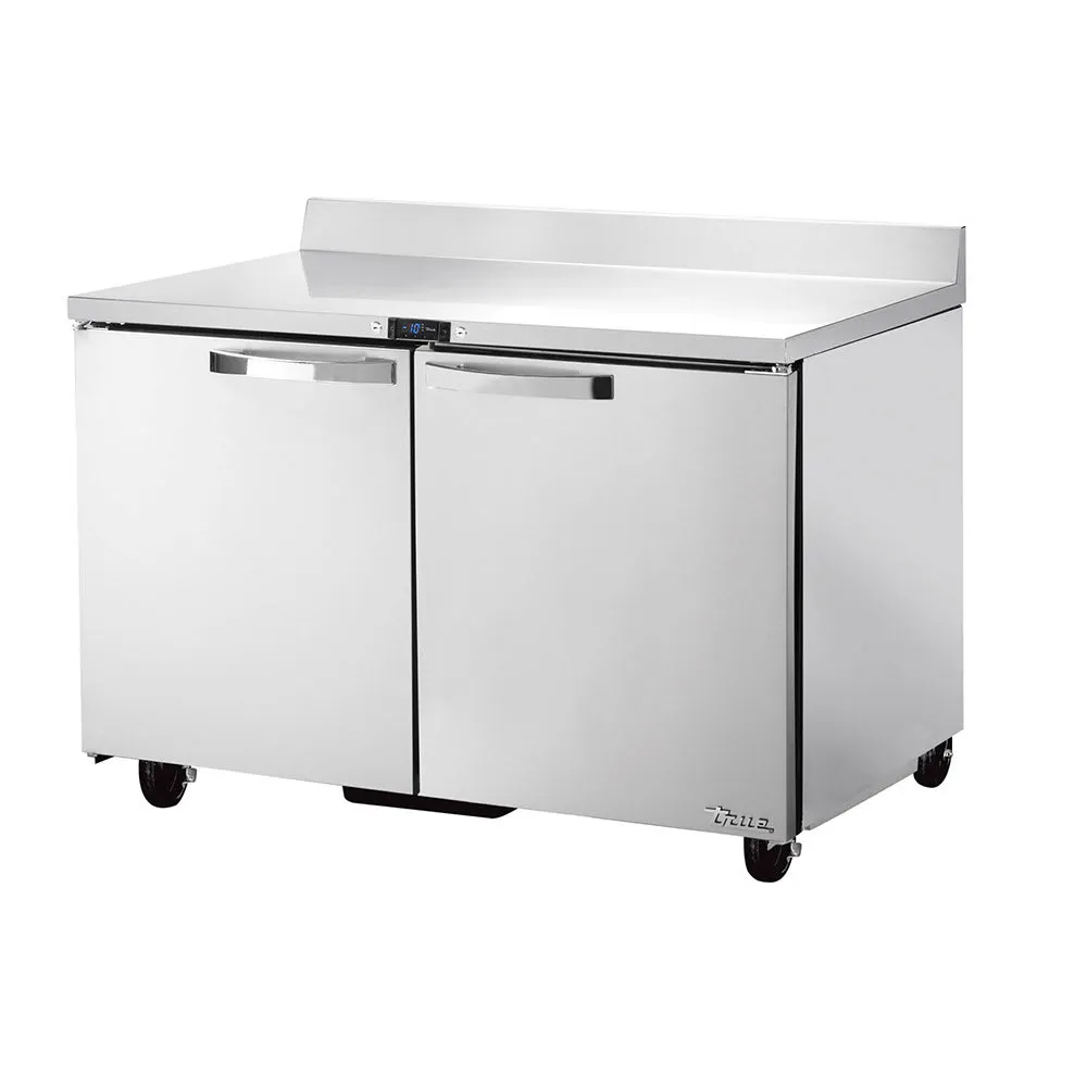 True TWT-48F-HC~SPEC3 48 3/8 Work Top Freezer w/ (2) Section & (2) Doors. 115v