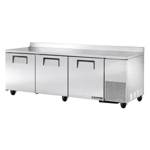 True TWT-93-HC 93 Worktop Refrigerator w/ (3) Sections. 115v