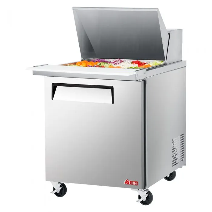 Turbo Air - EST-28-12-N6-V. 1 Solid Door Mega Top Unit