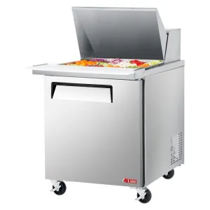Turbo Air - EST-28-12-N6-V. 1 Solid Door Mega Top Unit