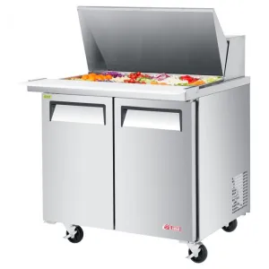 Turbo Air - EST-36-15-N6-V. 2 Solid Doors Mega Top Unit