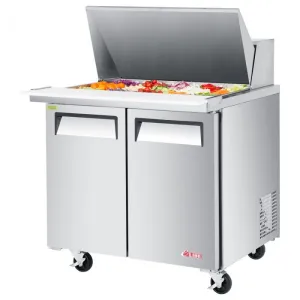 Turbo Air - EST-36-N6-V. 2 Solid Doors Sandwich/Salad Unit