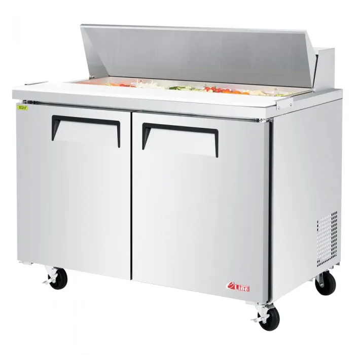 Turbo Air - EST-48-N-V. 2 Solid Doors Sandwich/Salad Unit