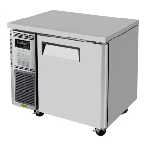 Turbo Air - JUF-36-N. 1 Solid Door Undercounter Freezer. Side Mount