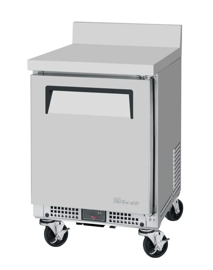 Turbo Air - MWR-20S-N6. 1 Solid Door Worktop Refrigerator - Shallow Depth