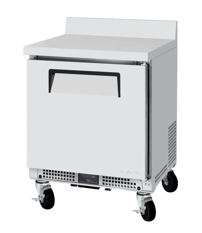 Turbo Air - MWR-24S-N6. 1 Solid Door Worktop Refrigerator - Shallow Depth