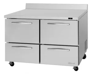 Turbo Air - PWF-48-D4-N. 4 Drawers Worktop Freezer