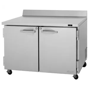 Turbo Air - PWF-48-N. 2 Solid Doors Worktop Freezer