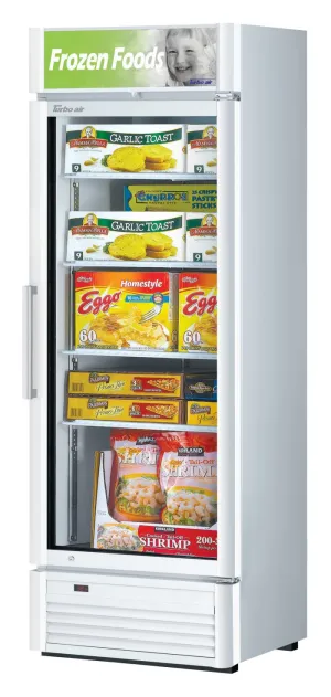 Turbo Air - TGF-15SD-N. 1 Door Swing Glass Merchandiser-Color option: (W). (B)