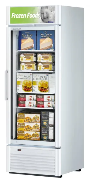 Turbo Air - TGF-23SD-N. 1 Door Swing Glass Merchandiser-Color option: (W). (B)