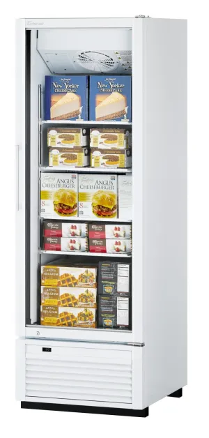 Turbo Air - TGF-23SDH*-N. 1 Door Swing Glass Merchandiser/Full Height-Color option: (W). (B)