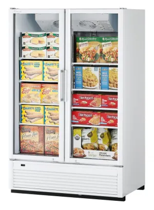 Turbo Air - TGF-47SDH*-N. 2 Doors Swing Glass Merchandiser/Full Height-Color option: (W). (B)