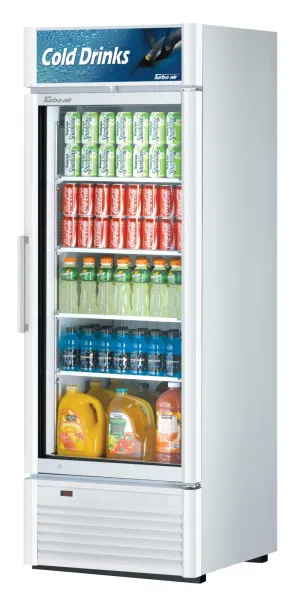 Turbo Air - TGM-23SD*-N6. 1 Door Swing Glass Merchandiser-Color option: (W). (B)