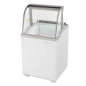 Turbo Air - TIDC-26G(W)-N. Commercial Ice Cream Dipping Cabinet. 26W. (4) 3 gallon can capacity