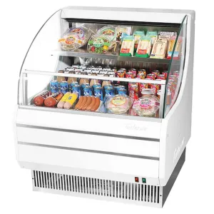 Turbo Air TOM-30LW-N 28 Horizontal Open Air Cooler w/ (2) Levels. 115v