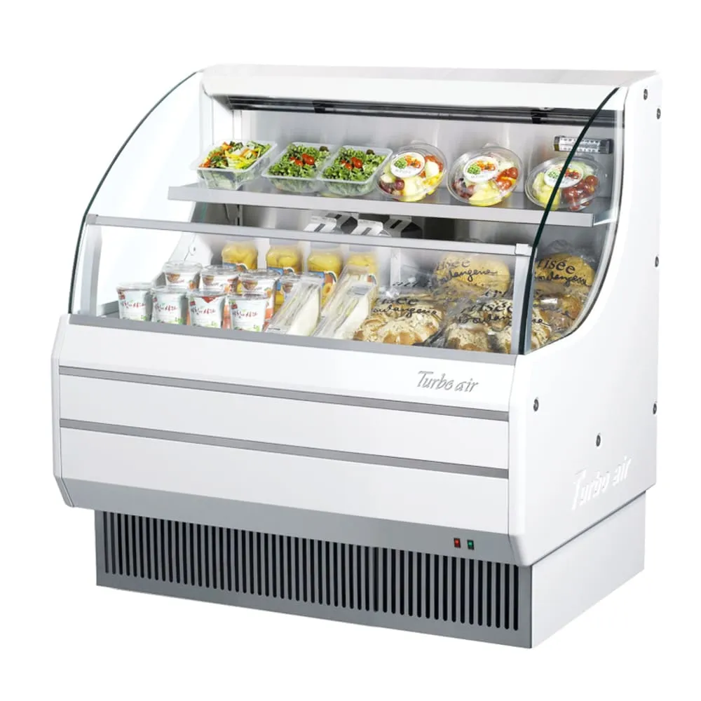 Turbo Air TOM-40LW-N 39 Horizontal Open Air Cooler w/ (2) Levels. 115v