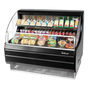 Turbo Air TOM-50LB-N 50 Horizontal Open Air Cooler w/ (2) Levels. 115v