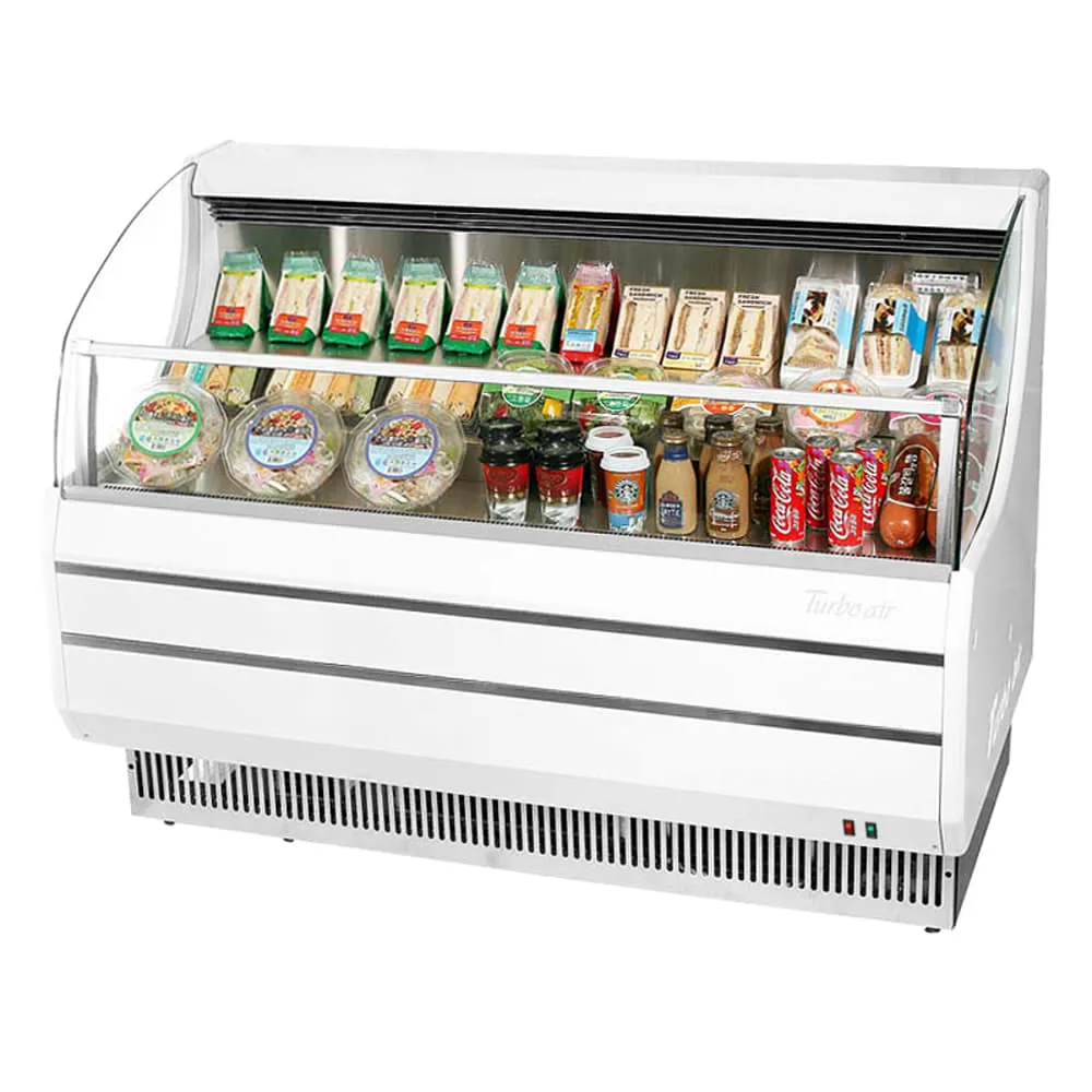 Turbo Air TOM-50SW-N 50 3/4 Horizontal Open Air Cooler w/ (3) Levels. 115v