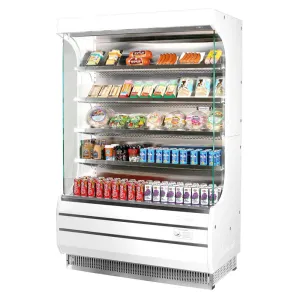 Turbo Air TOM-50W-N 50 7/8 Vertical Open Air Cooler w/ (5) Levels. 115v