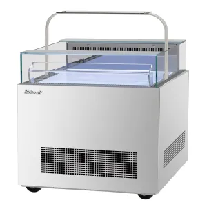 Turbo Air TOS-30NN-D-S 30 1/4 Horizontal Open Air Cooler w/ (1) Level. 115v
