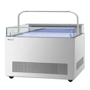 Turbo Air TOS-50NN-D-S 50 1/4 Horizontal Open Air Cooler w/ (1) Level. 115v