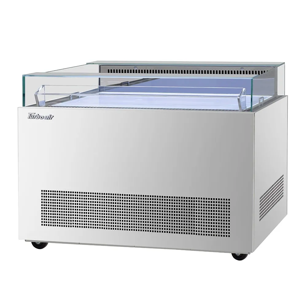 Turbo Air TOS-50NN-S 50 1/4 Horizontal Open Air Cooler w/ (1) Level. 115v
