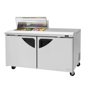 Turbo Air - TST-60SD-08S-N-CL. Commercial Super Deluxe Series Sandwich Salad Prep Work Station