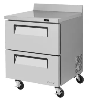 Turbo Air - TWF-28SD-D2-N. 2 Drawers Worktop Freezer