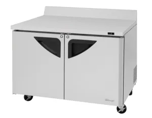 Turbo Air - TWF-48SD-N. 2 Solid Doors Worktop Freezer