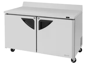 Turbo Air - TWF-60SD-N. 2 Solid Doors Worktop Freezer