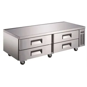 U-Star - USCB-72. Refrigerated Chef Base 72 4 Drawers