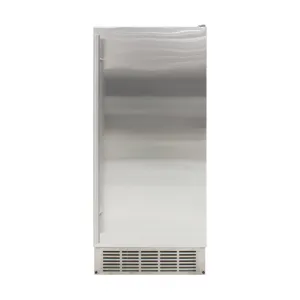 Vinotemp - BR-15INIM-B. Brama by Vinotemp Indoor Undercounter Automatic Ice Maker. 25 lb Capacity. in Stainless Steel