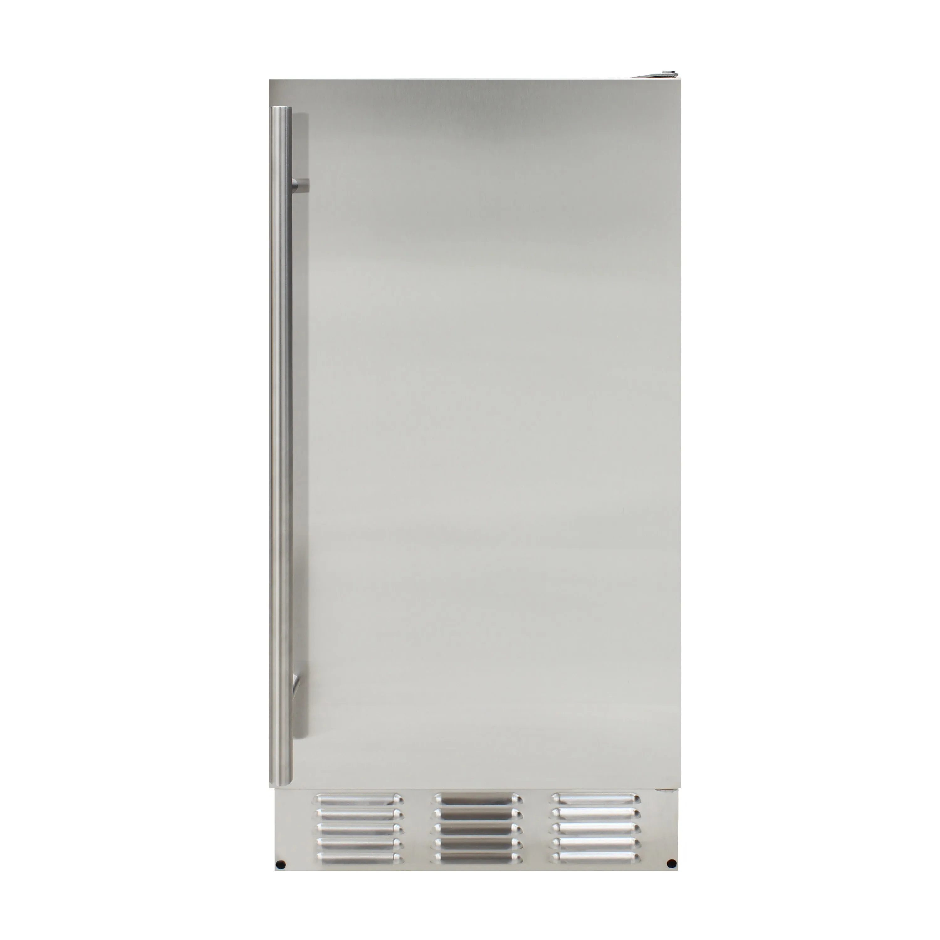 Vinotemp - BR-15OUIM-SS. Brama by Vinotemp Outdoor Undercounter Automatic Ice Maker. 25 lb Capacity. in Stainless Steel