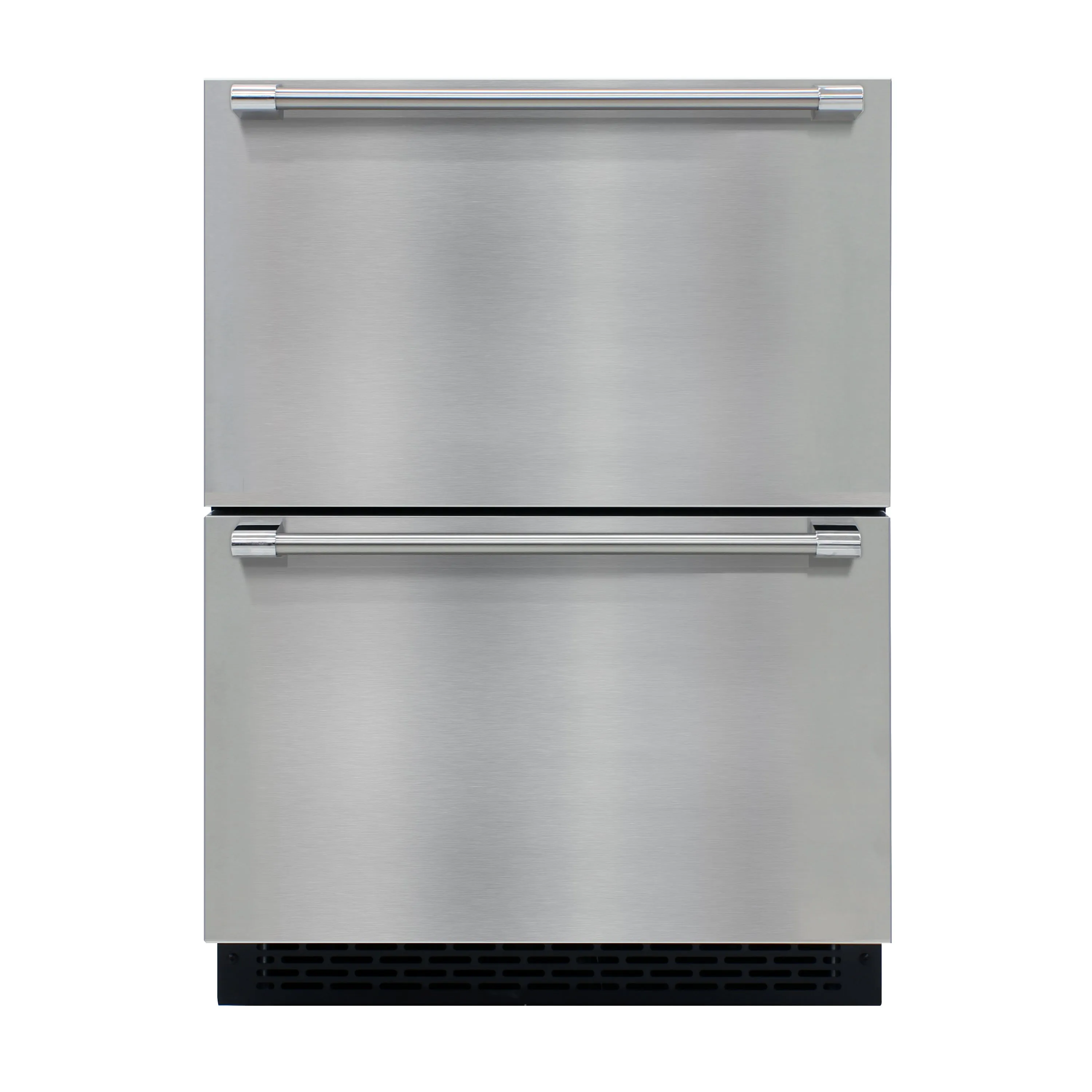 Vinotemp - BR-24FZREF. Brama by Vinotemp Indoor/Outdoor Drawer Refrigerator and Freezer. in Stainless Steel