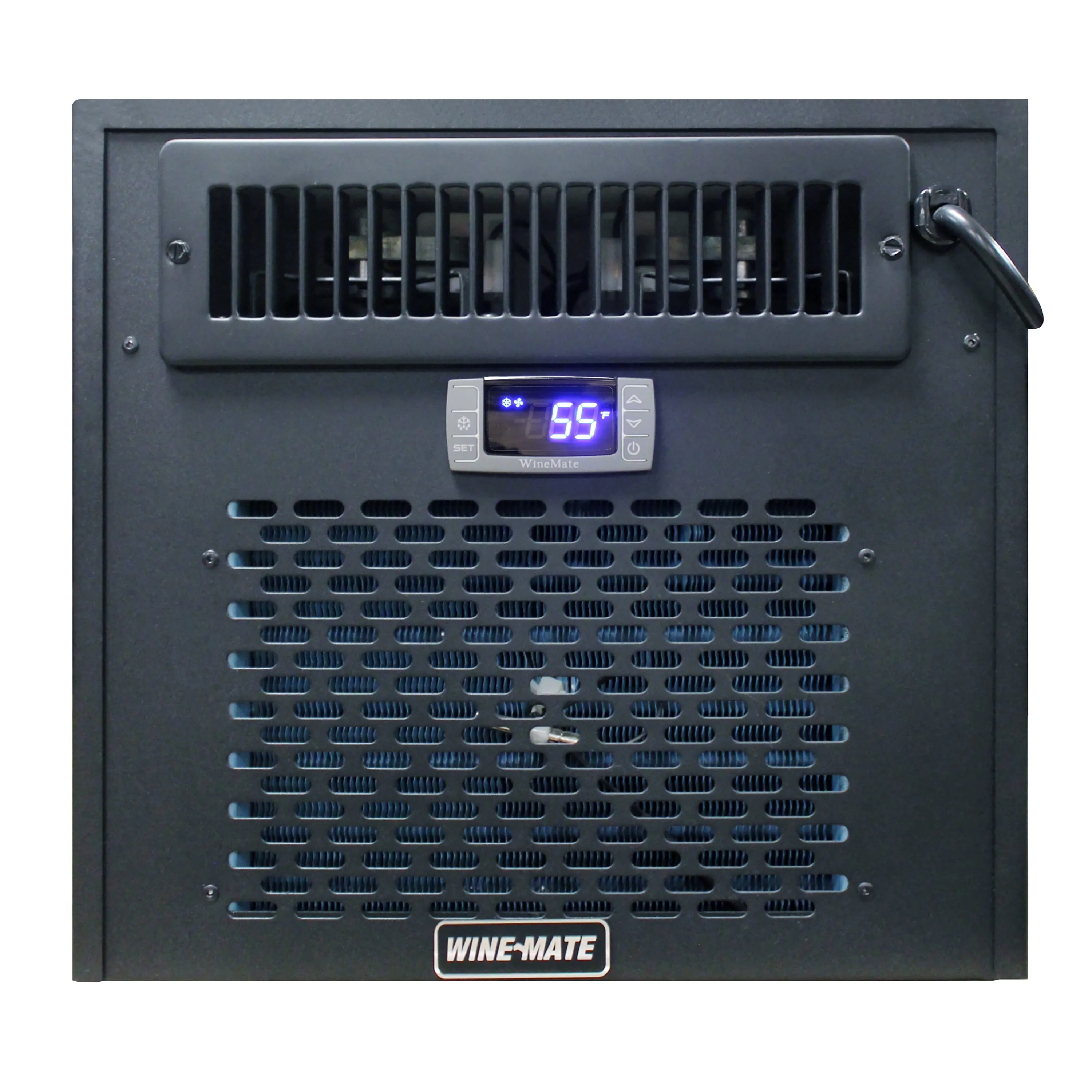 Vinotemp - WM-1500HZD. Wine-Mate by Vinotemp Self-Contained All-in-One Wine Cellar Cooling System. 90 cu. ft. Capacity. in Black
