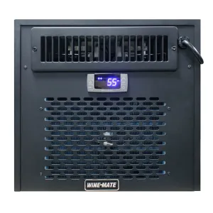 Vinotemp - WM-1500HZD. Wine-Mate by Vinotemp Self-Contained All-in-One Wine Cellar Cooling System. 90 cu. ft. Capacity. in Black